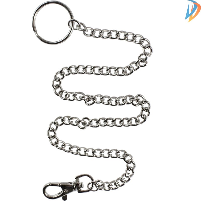 Lightweight 16″ Nickel Plated Chain with Trigger Snap Clasp for Daily Essentials