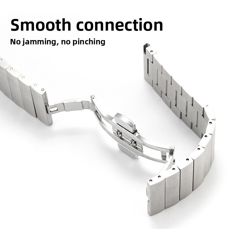 High Quality Solid Stainless Steel Watch Band Strap Metal Bracelet 16 18 20 22mm gallery
