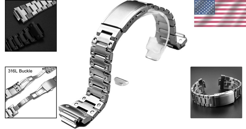 Stainless Steel Quick Release Strap for G-Shock GM2100 gallery