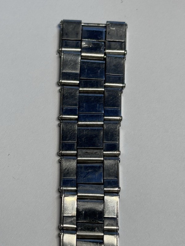 Rolex 20mm C&I Stretch Rivet Bracelet 7 Links Like 7206 Very Good Shape W Spring gallery