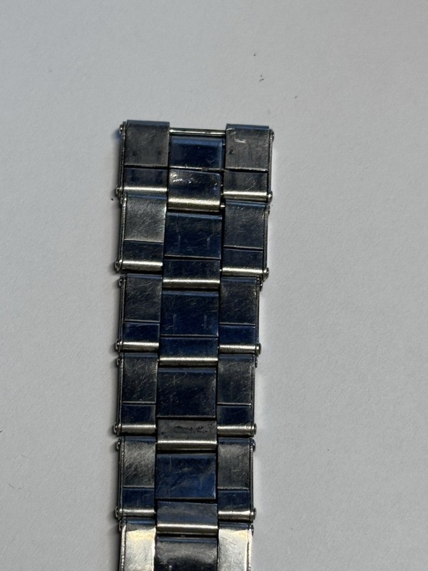 Rolex 20mm C&I Stretch Rivet Bracelet 7 Links Like 7206 Very Good Shape W Spring gallery