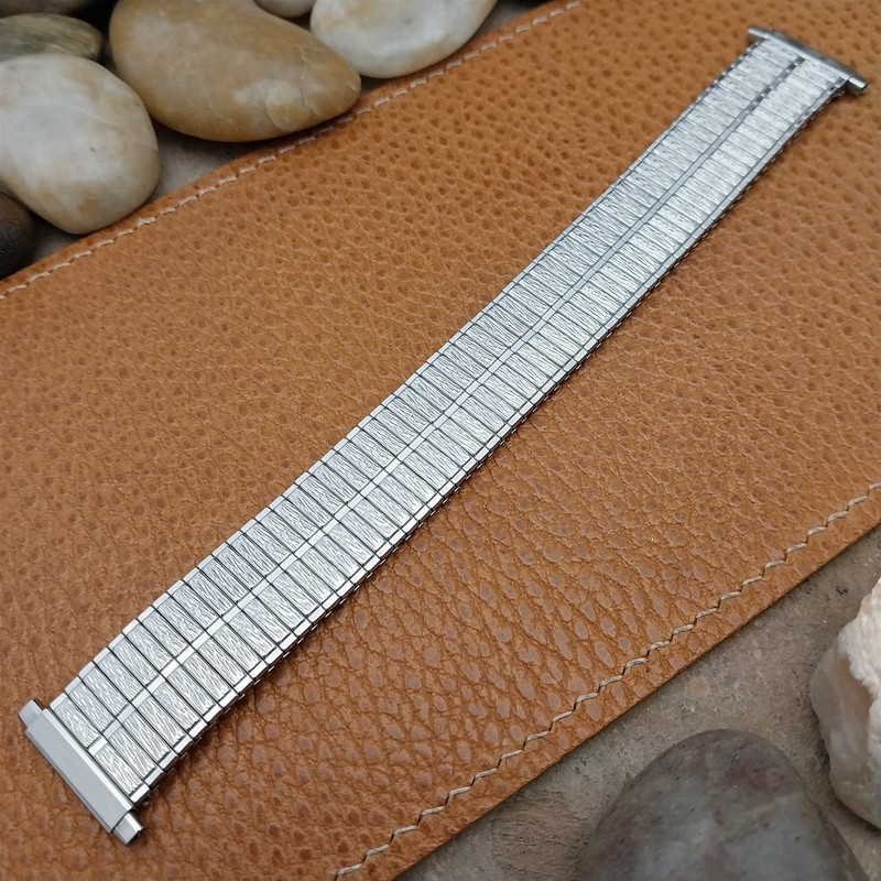 18mm 19mm 20mm 22mm JB Champion Stainless Steel Expansion nos Vintage Watch Band gallery