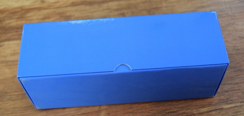 Garrard Blue Gift Box Empty Presentation Box Vintage 90's 28.5cm x 10.5 x 9cm gallery