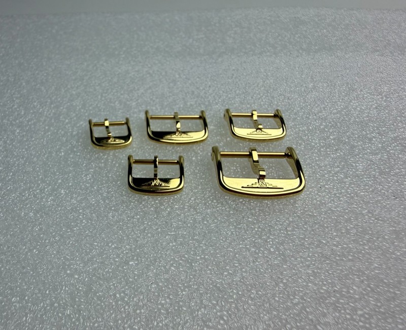 Original Longines 10mm golden Clasp Buckle For Straps with 10mm at golden End