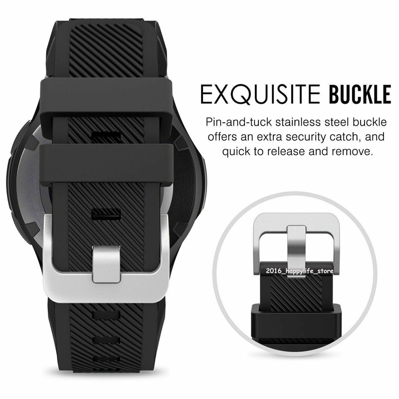 Silicone Bracelet Strap Replacement Watch Band For Xiaomi Huami Amazfit GTR 47mm gallery