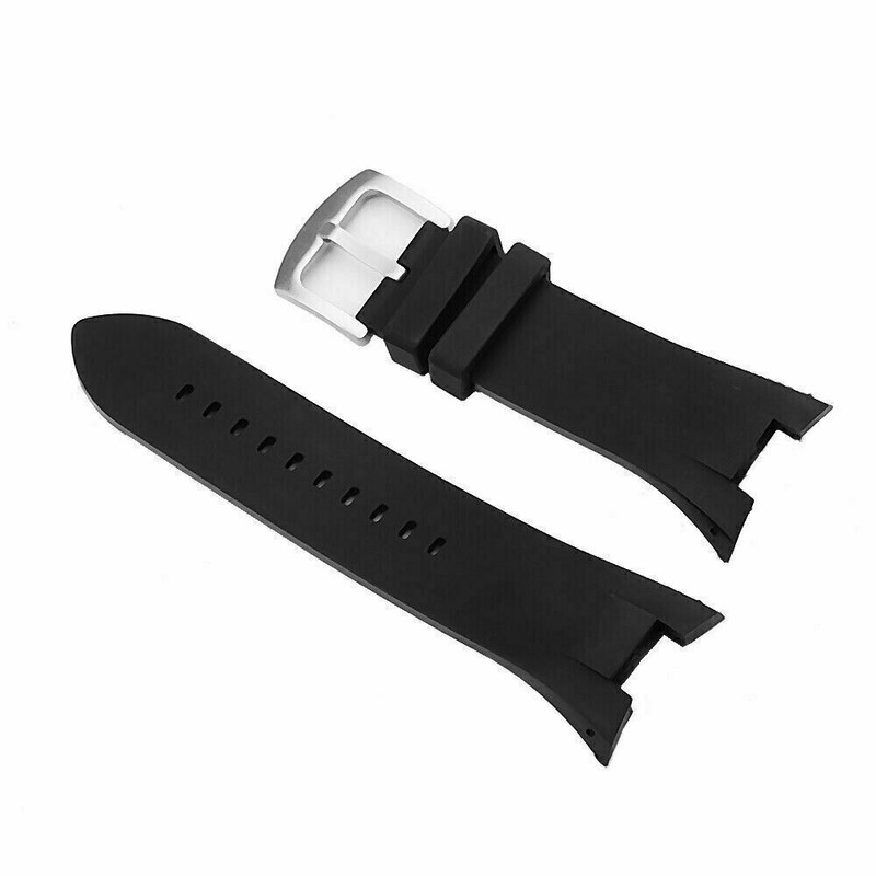 31mm Rubber Watch Band For Armani Exchange AX1041 AX1084 AX1108 AX1186 AX1040 gallery