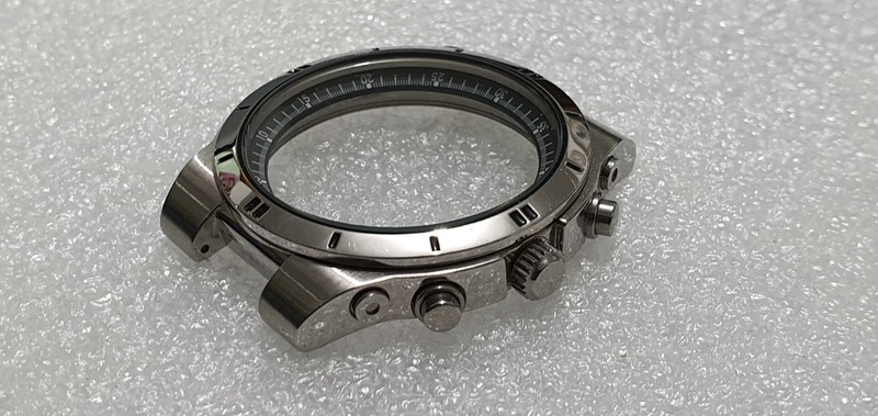 SEIKO Stainless Steel Watch Case 7T62-0FY0 Without Bottom Closure