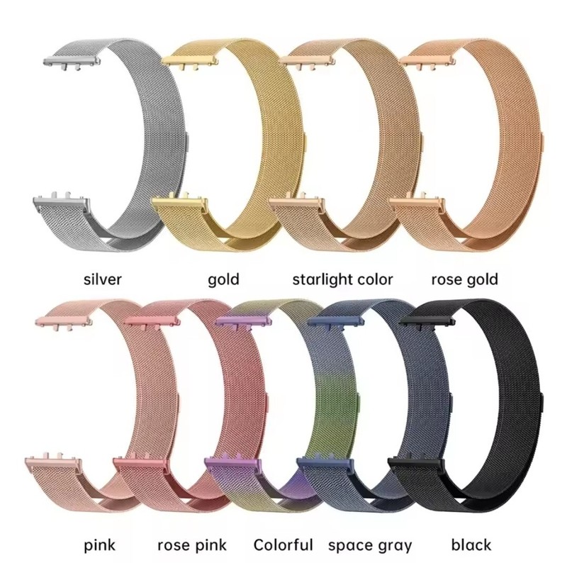 Milanese Wristband for Samsung Galaxy Fit 3 SM-R390 Sport Band Watch Fitness Tracker gallery