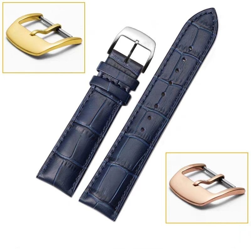 14 16 17 18 19 20mm Leather Watch Band Strap Fits Jaeger LeCoultre Watch gallery