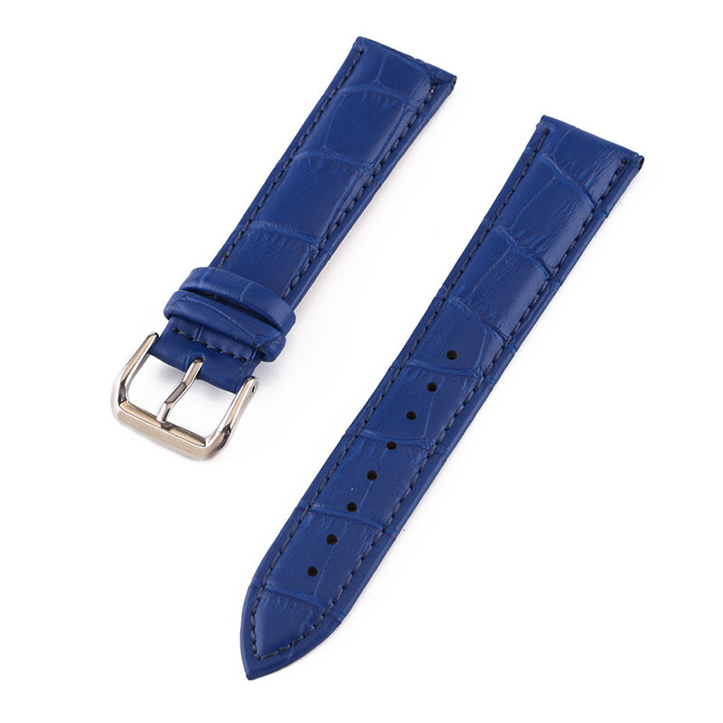 Men Woman Unisex Calfskin Leather Watchstrap Band Watch Strap Bracelet 10-24mm gallery