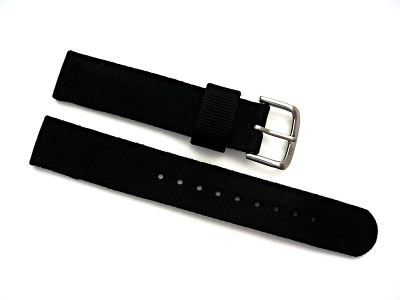 18 19 20 22 Leather OEM army style NATO military Pilot watch band strap USA ship
