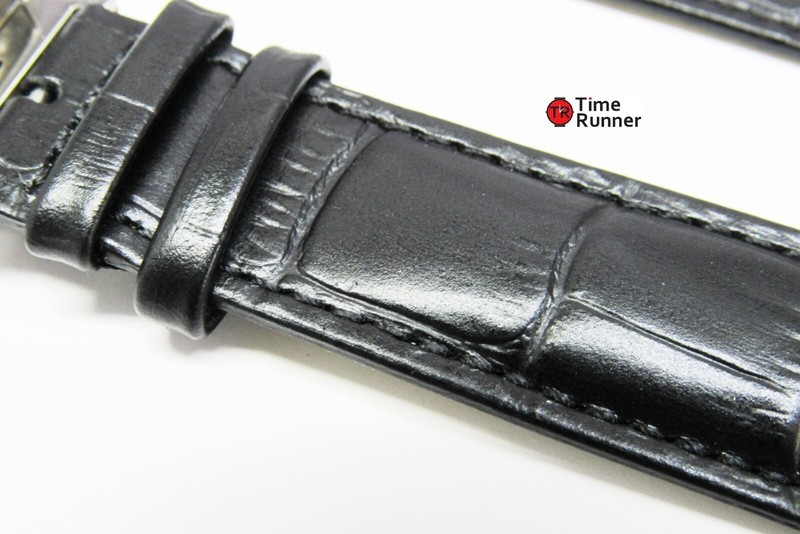 Movado Se Pilot Mens Watch Band Alligator Strap Replacement gallery