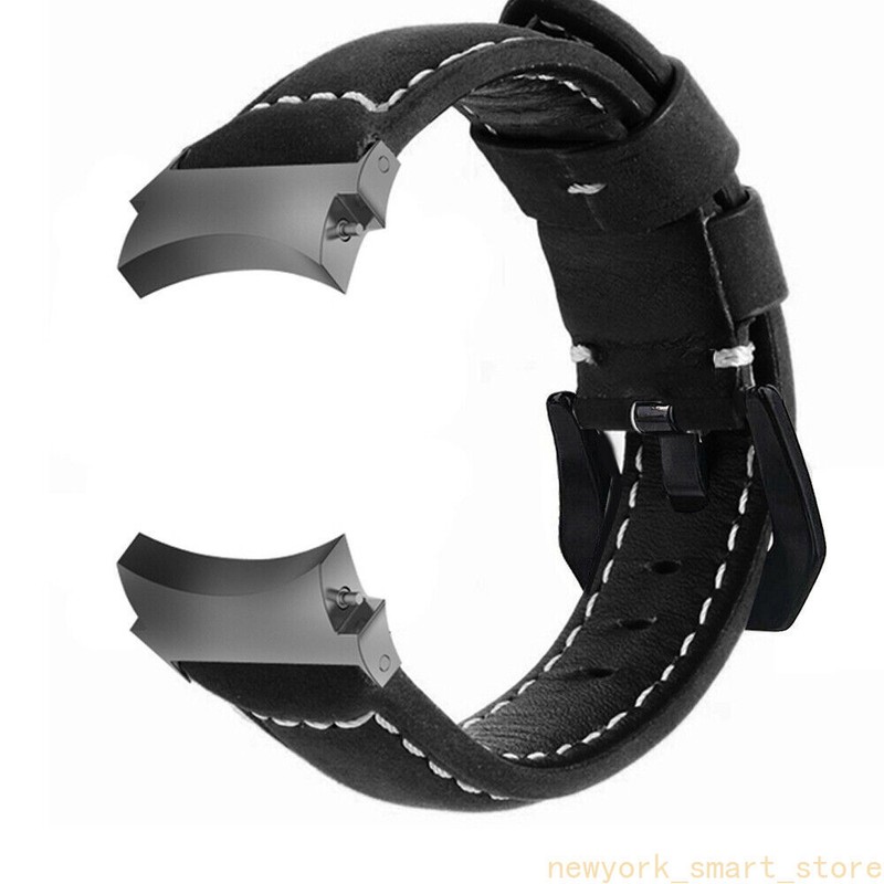 No Gaps Leather Strap Watch Band For Samsung Galaxy Watch 4 5 6 7 40 44mm 43/47M gallery