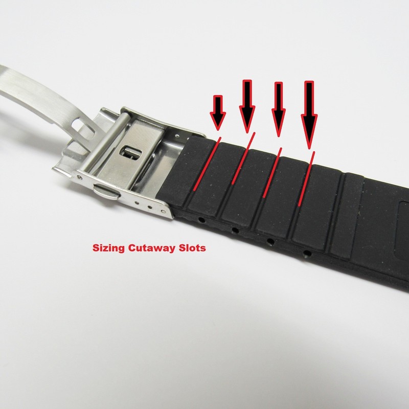 Movado Bold Rubber 22mm Mens Watch Band Strap Bracelet Replacement gallery