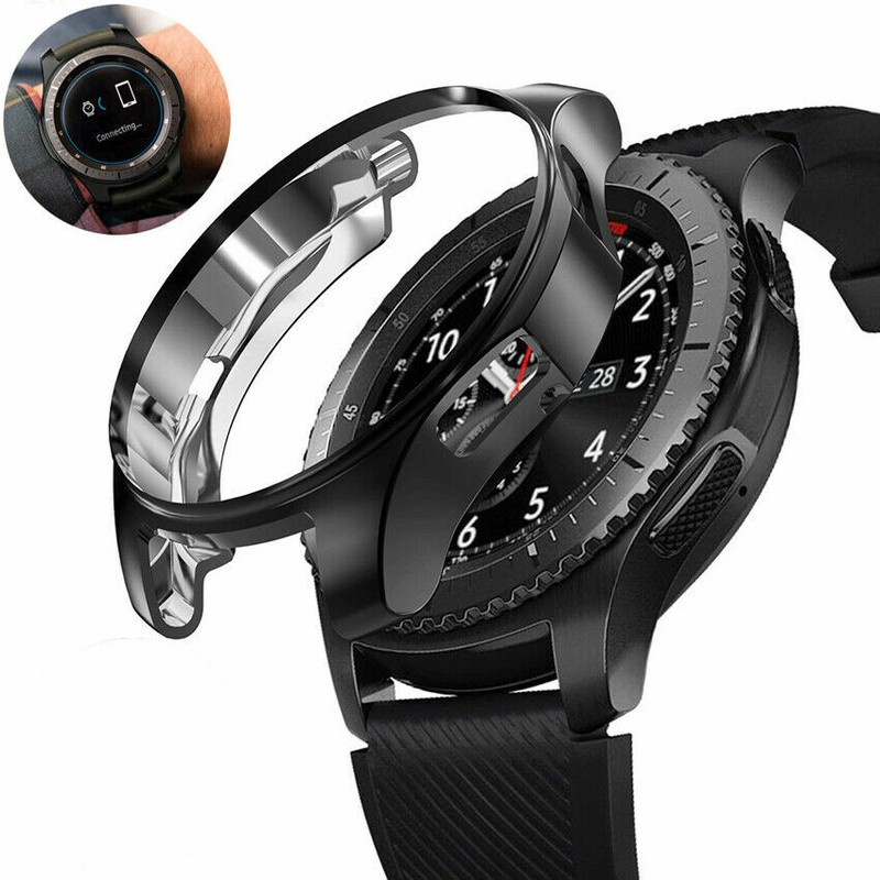 For Samsung Galaxy Watch Screen Protector Case TPU Bumper Cover 42mm 46mm Shell gallery