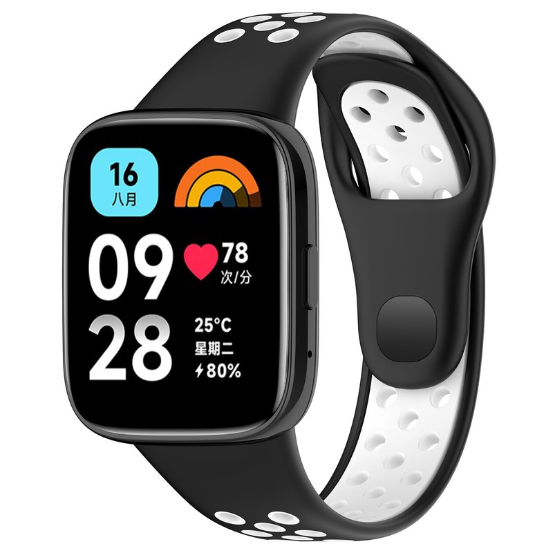 Heat Dissipation Holes TPU Watch Strap Watch Accessories For Redmi Watch 3 gallery