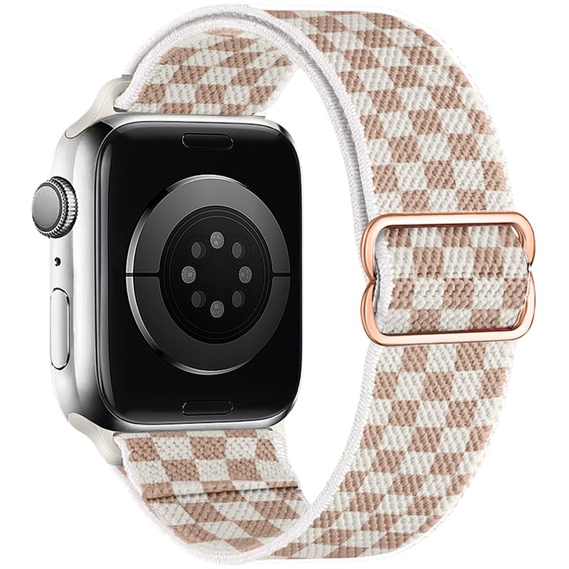 Stretchy Nylon Loop Bands Compatible with Apple Watch 38mm 40mm 41mm 42mm 44m…
