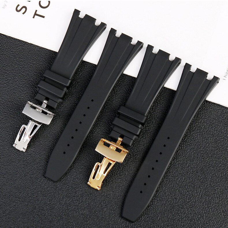 27mm AP Rubber Band for Audemars Piguet Royal Oak Offshore 42mm 15400 Strap gallery