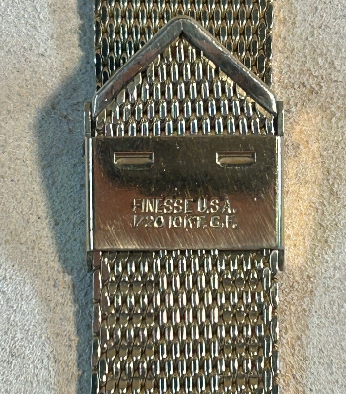 VTG Finesse USA 10k Gf 17mm Mesh Wristwatch Band gallery