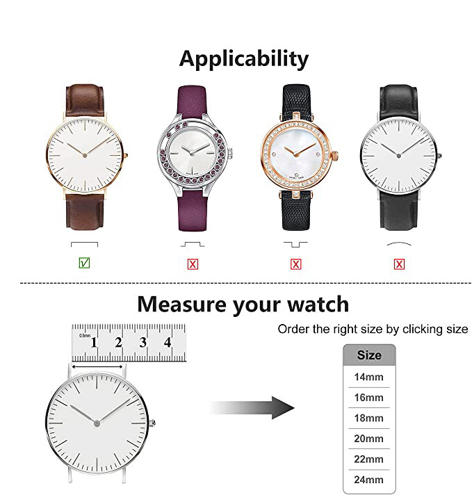 18/20/22mm Magnetic Milanese Watch Band Universal Steel Loop Smart Wrist Strap gallery