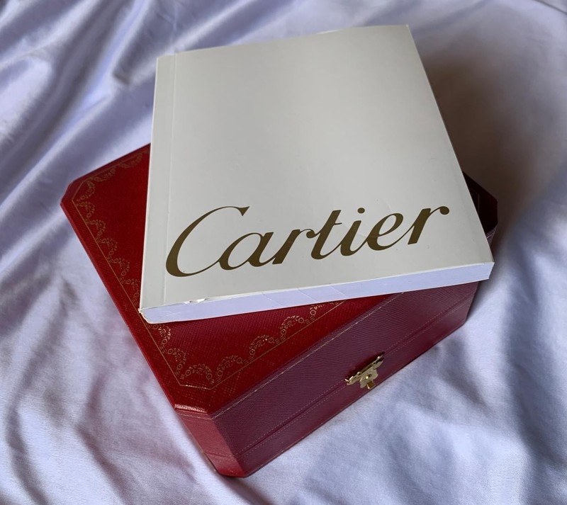 Cartier watch Presentation Box with booklet & Tags Empty Box DUTY PAID 20 Day de gallery