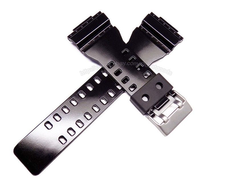 16mm Watch Band fits G Shocks GA-100 GA110 GA-120 GD100 GAC100 SHINY Finished gallery