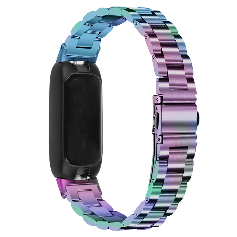 For Fitbit Inspire 3 Strap Replacement Metal Strap Stainless Steel Watch Band gallery