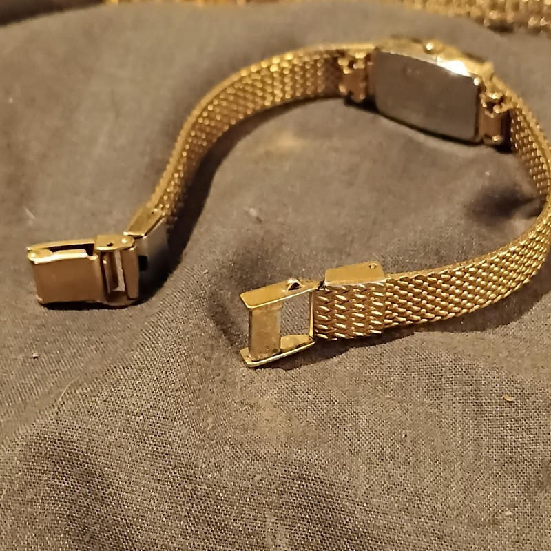 Solid Gold Parts Band Seiko Lady's Watch gallery