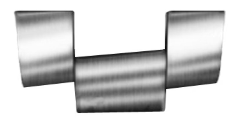 Breitling 167A Stainless Steel Professional III 20mm Watch Bracelet Link OEM