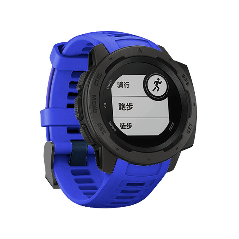 2026 Watch Band Silicone Simplicity Band Strap 22- 24MM For Garmin Instinct gallery
