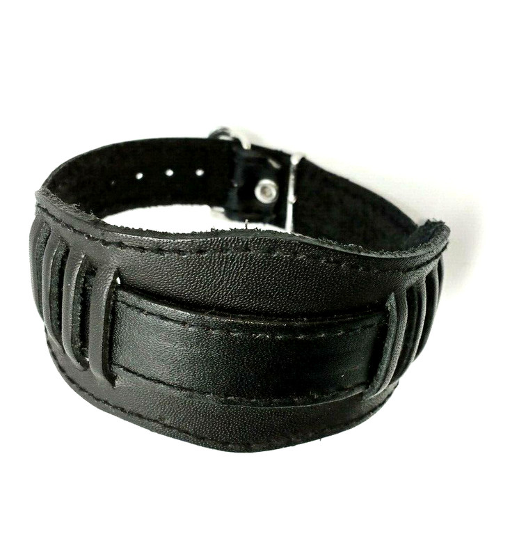 GENUINE LEATHER 16 mm Soviet Old Military Style Watch Wristband Band New