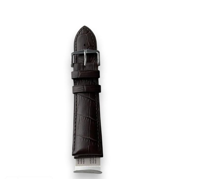 Hirsch Duke Alligator embossed 24mm watch band Classic E12 0102 80 W L 10 deals