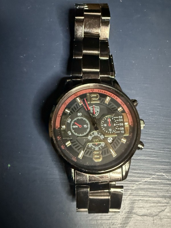 DEYROS Chronograph Quartz Men’s Watch Excellent. Needs Battery