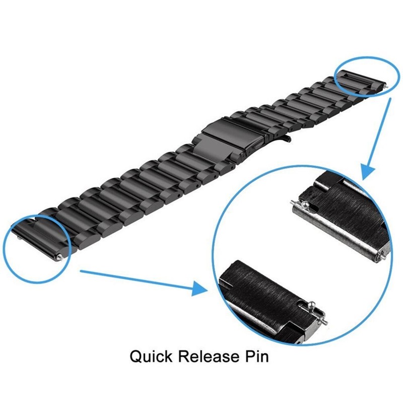 Metal Watch Band For Samsung Galaxy Watch 42/46mm Gear S3 Stainless Steel Strap gallery