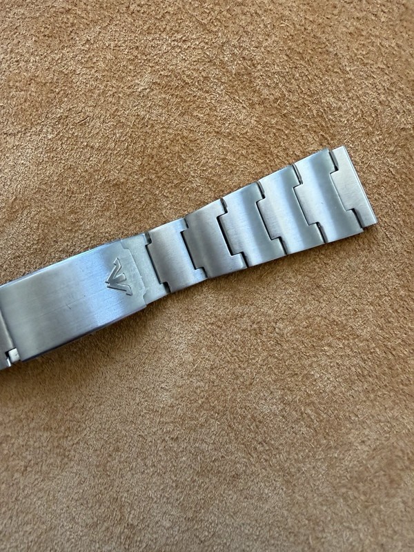Wittnauer Baldwin 20mm Stainless Steel Bracelet New Old Stock gallery