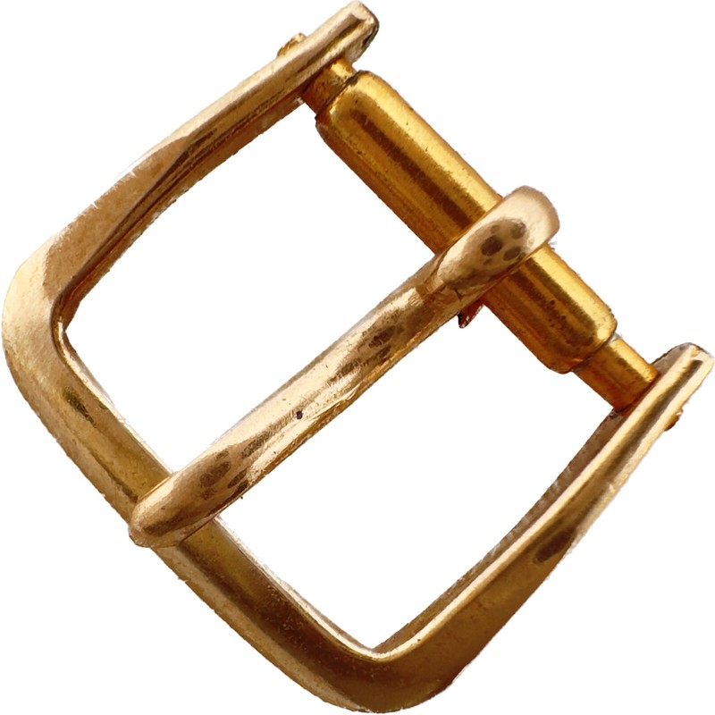 Vintage 10mm Omega Ladies Wristwatch Band Buckle Gold Plated No Logo Authentic