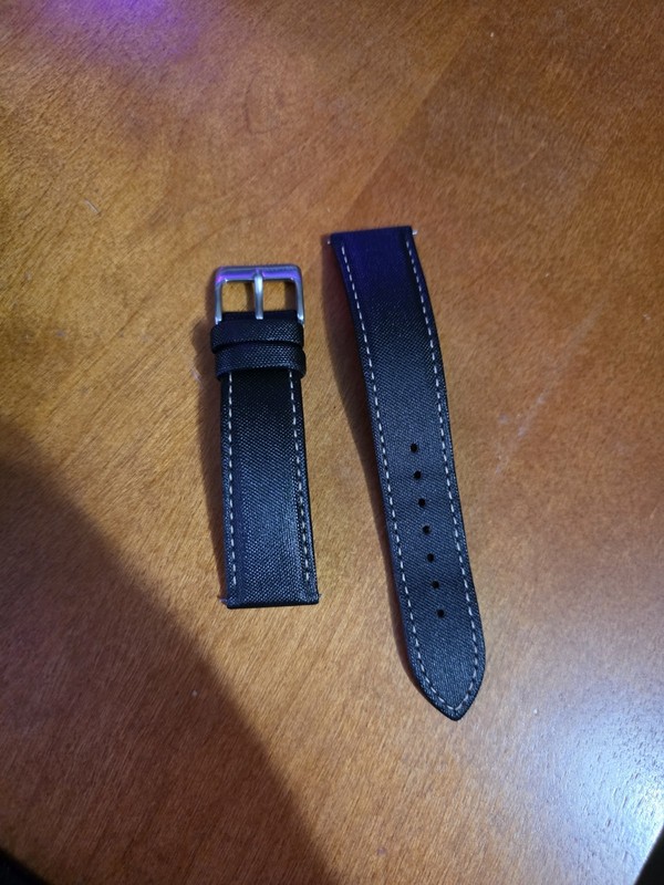Zuludiver 21mm Mayday Regatta Sailcloth Divers Quick Release Watch Strap