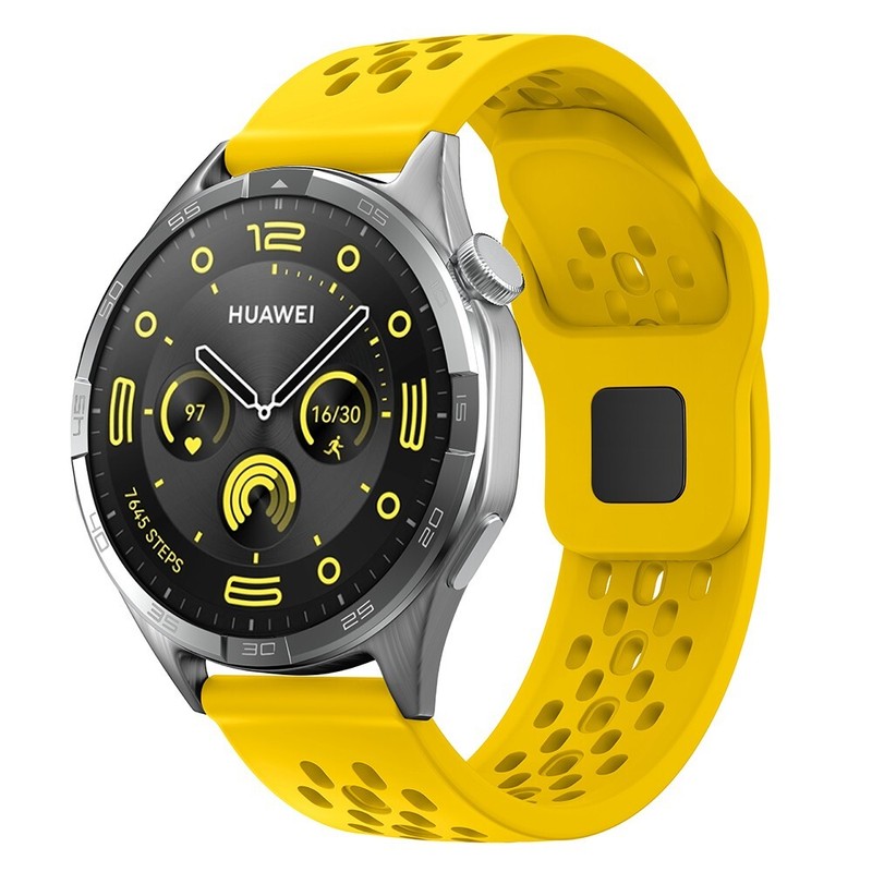 18mm 20mm 22mm Breathable Silicone Sport Watch band Silicone Strap gallery