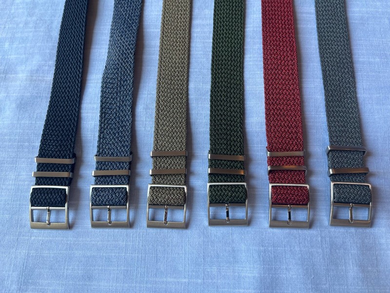 WISCASSET WATCH - Perlon Melange Watch Straps