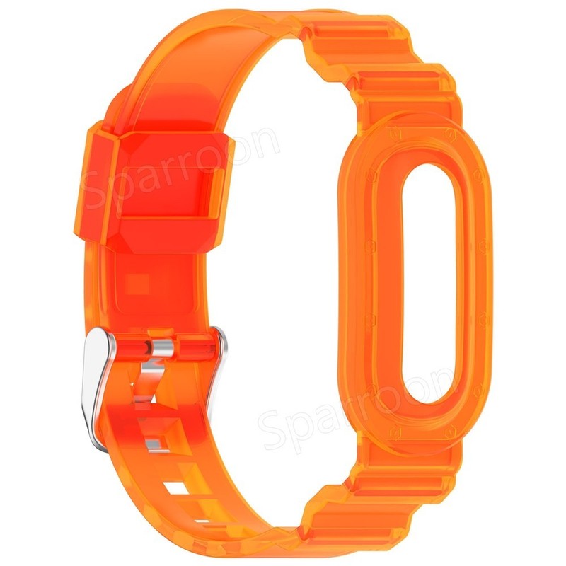 Transparent TPU Glacier Case Sports Band Integrated Strap For Google Fitbit Air gallery