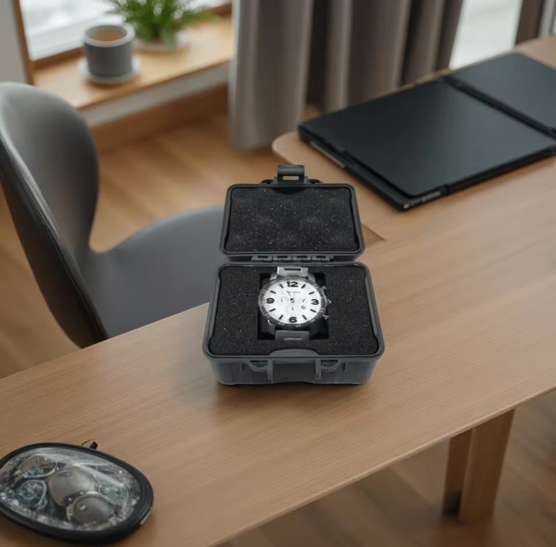 Portable Watch Storage Box Collector Travel Wrist Watch Organizer Case Holder