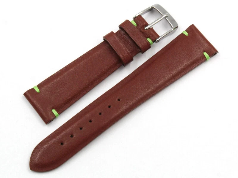 Genuine Leather Connoly Brown Strap 20/16mm Vintage Handmade New