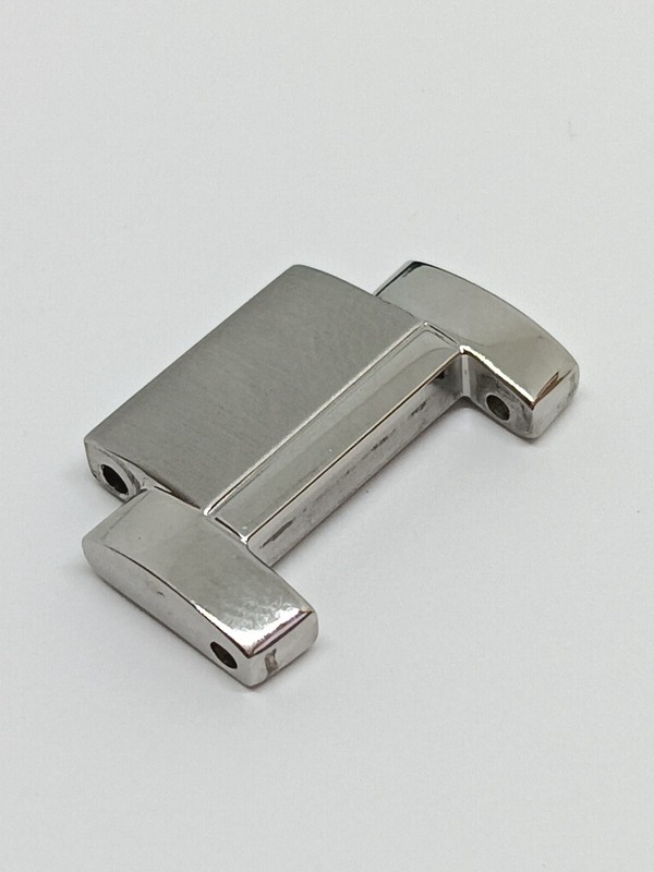 Genuine Bulova 96D142 Silver Stainless Steel 20mm Bracelet LINK gallery