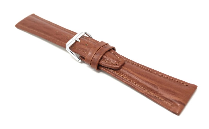 20mm Padded Leather Watch Band, Animal Prints for Timex Weekender gallery