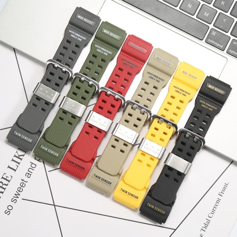 GG-1000 Resin Replacement Strap Compatible with Casio Master of G MUDMASTER G... gallery