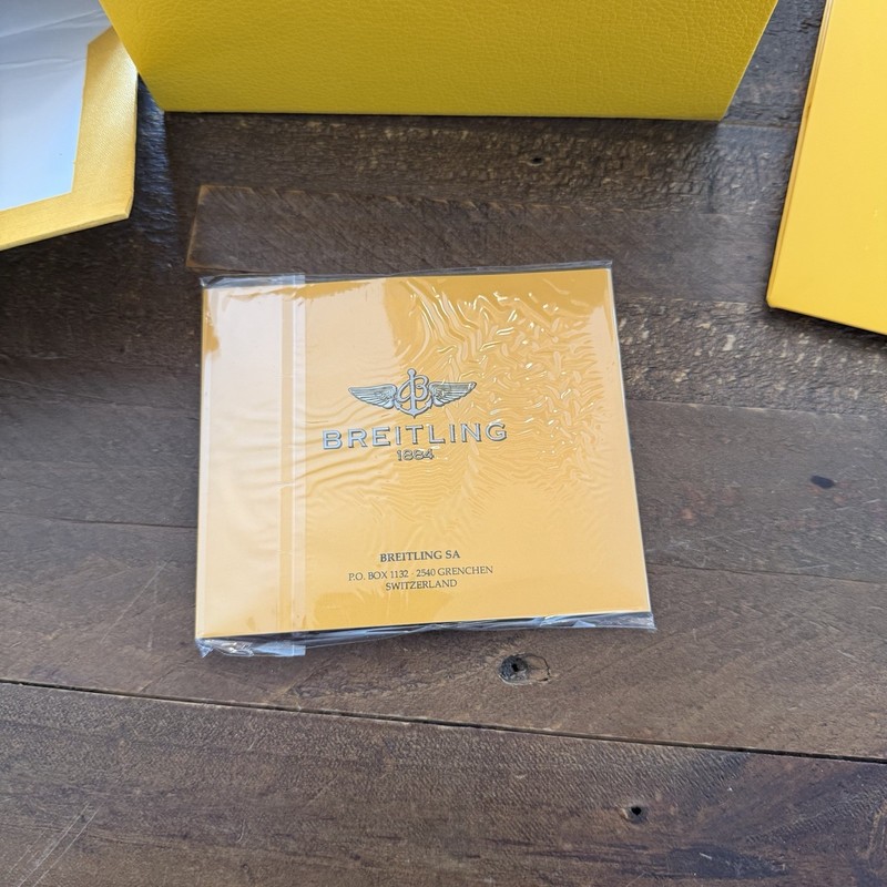 Watch box set for Breitling, double box & with, books gallery