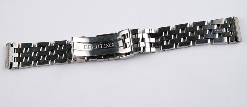 Vintage Breitling Bracelet Old Navitimer Pilot Stainless Steel 20 mm gallery