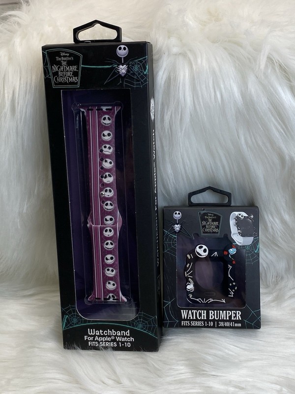Nightmare Before Christmas Apple Watch Band Set 3 Piece ONE SIZE FITS ALL