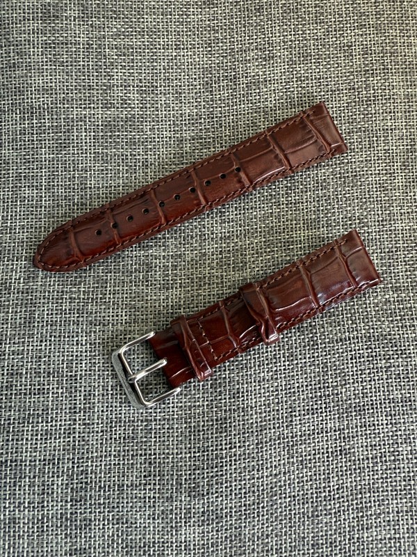 Seiko SUR360J8 SUR360 leather Band L011011J0 Brown 20mm strap 6N43-00A0