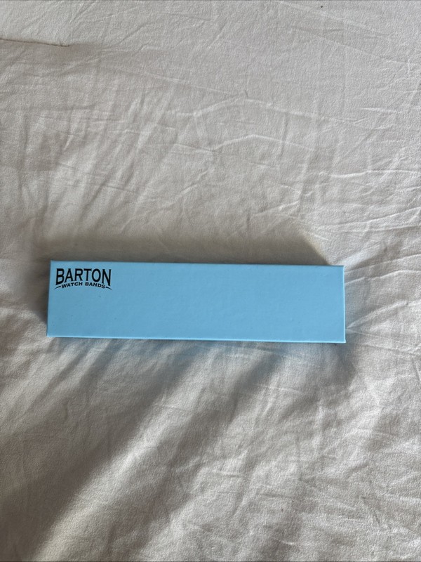 Barton Quick Release - Top Grain Leather Watch Band Strap 21mm | White